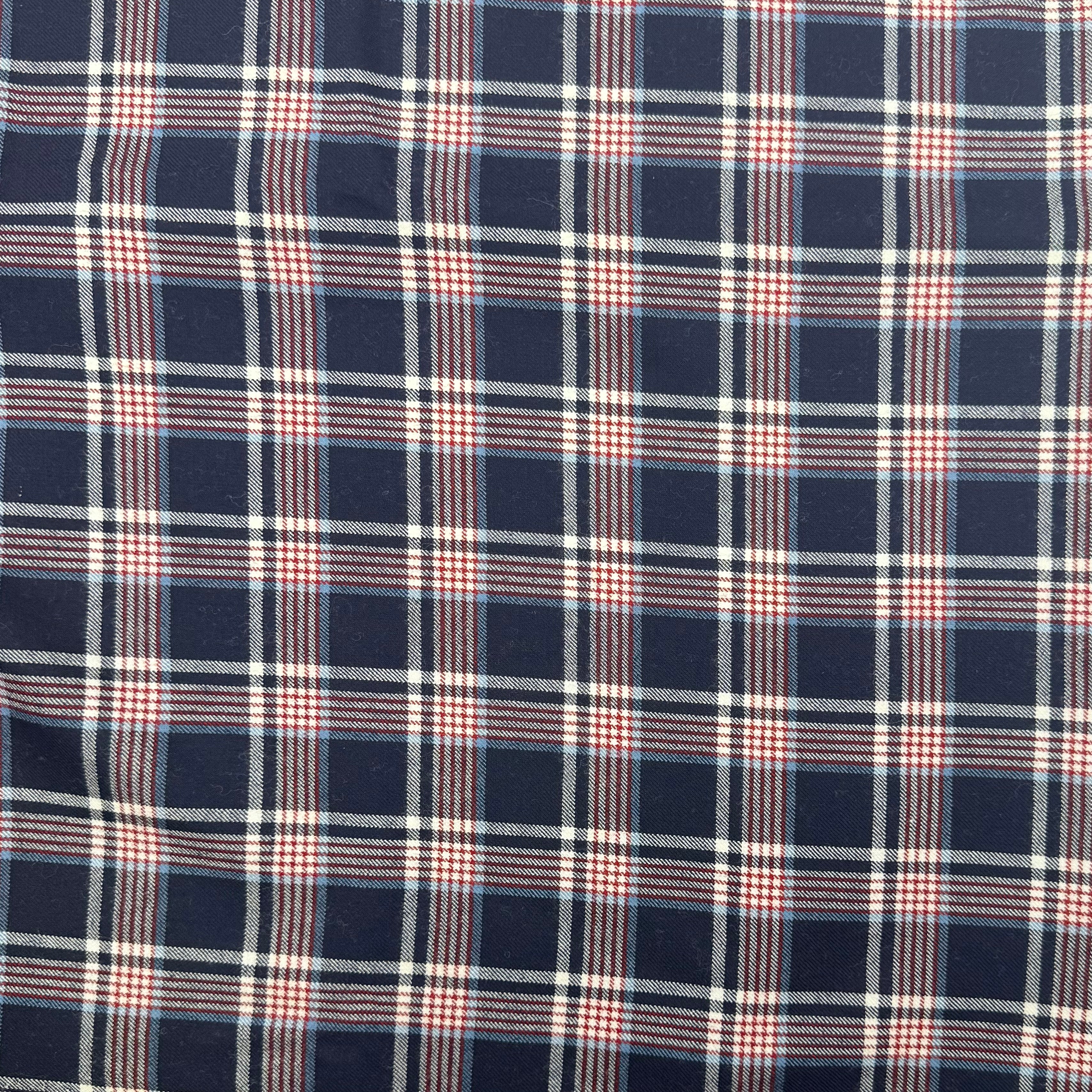 Wool Suiting - Classic Plaid (WSW0756)