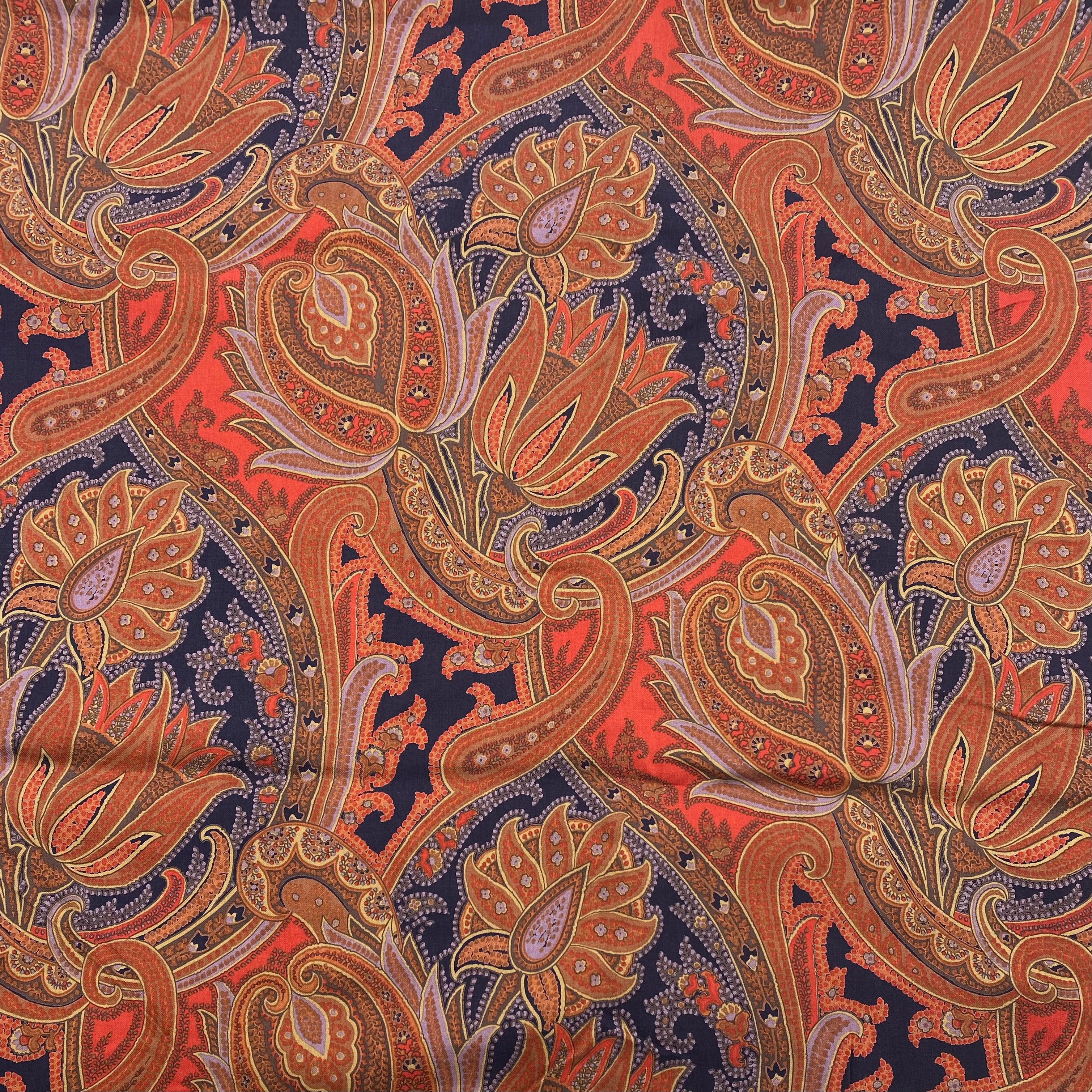 Rayon Dress Weight - Copper Paisley (WDW3365)