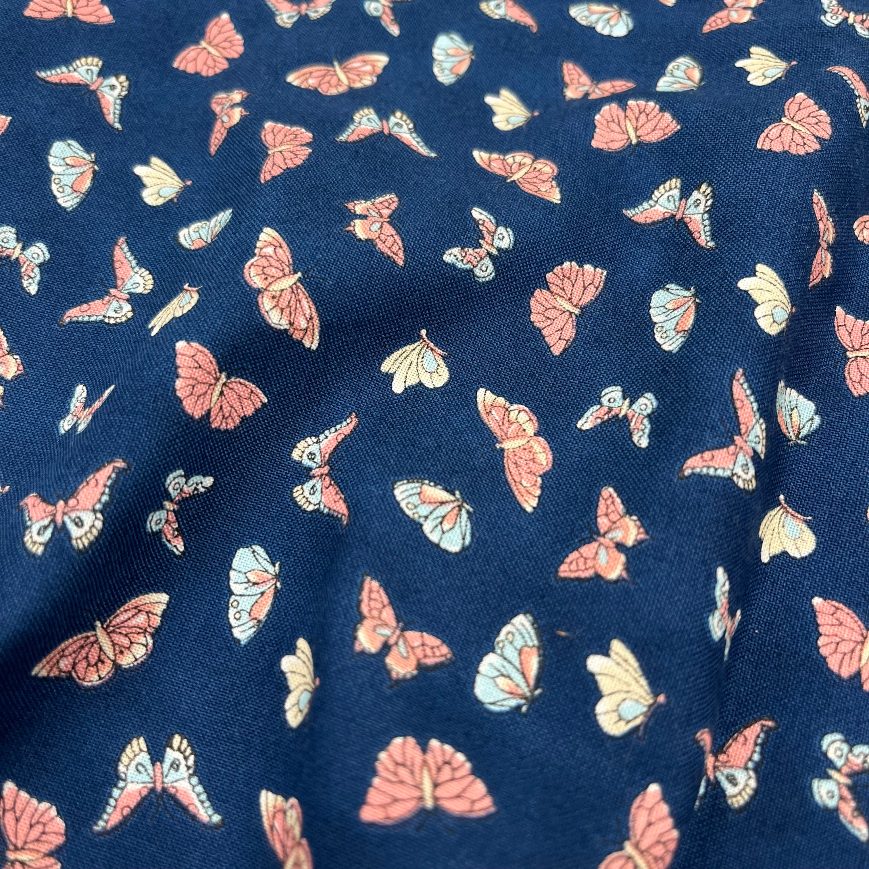 Quilting Cotton - Butterfly Blue (WQC2982)