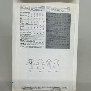 Vintage BUTTERICK Pattern, Misses' Dress (PBT4070)