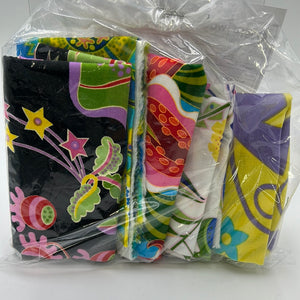 Quilting Scrap Bags, Floral Fantasy (WQC1680:1684)