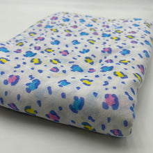 Load image into Gallery viewer, Sweater Knit, Pink &amp; Blue on White (KSW0452)
