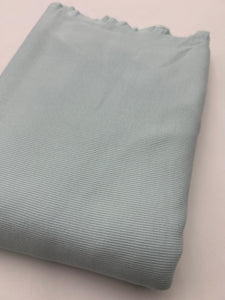 Cotton Rib, Powder Blue (KRB0467)