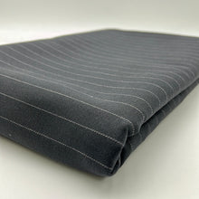 Load image into Gallery viewer, Cotton Twill, Black Pinstripe (WDT0171:173)

