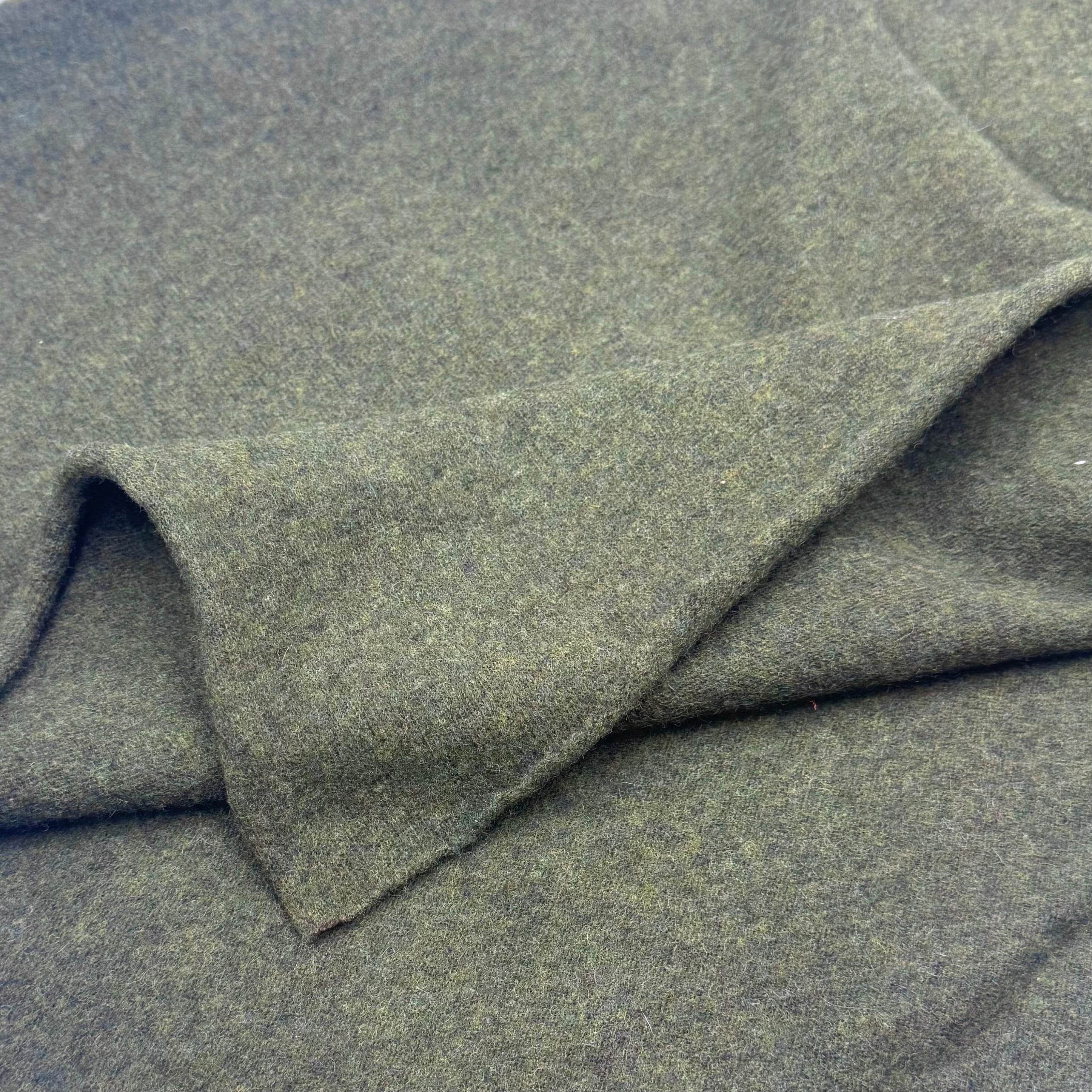 Wool Sweater Knit - Loden Green (KSW0527)