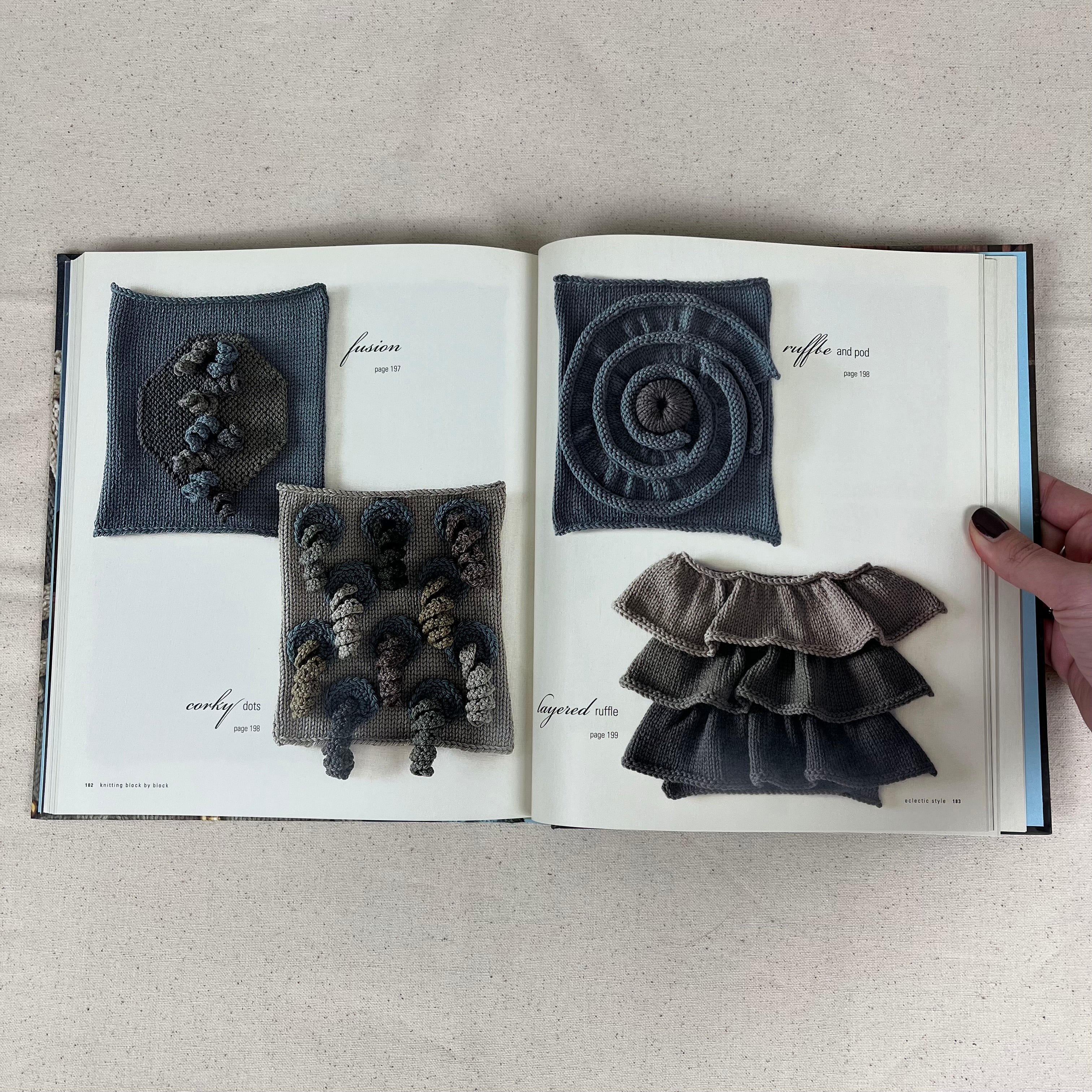 Knitting Book - Knitting Block by Block (NBK0324)