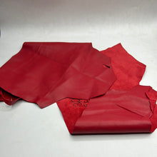 Load image into Gallery viewer, Leather Pieces (soft), Red (SLS0308:323)
