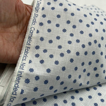 Load image into Gallery viewer, Cotton Dress Weight, Blue Stars on Blue (WDW1813:1815)
