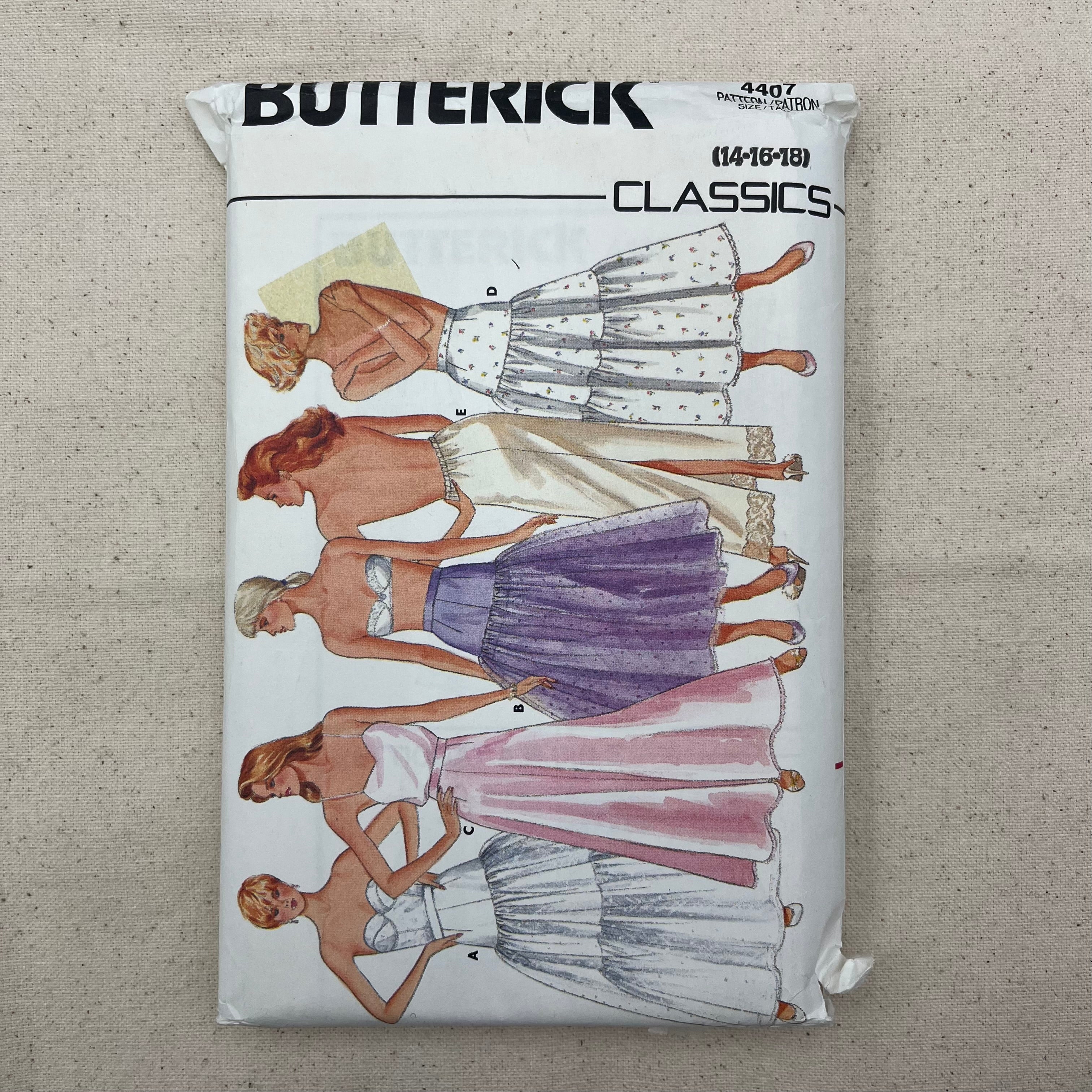 Butterick Pattern - 4407 Petticoat (NPA0477)