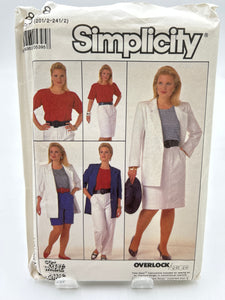 SIMPLICITY 20+ Pattern, Misses' Outfit (PSI8608)