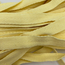 Load image into Gallery viewer, Cotton Twill Tape -  Butter - 15m Bundle (NXX1630)
