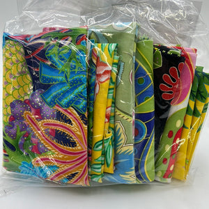 Quilting Scrap Bags, Floral Fantasy (WQC1680:1684)