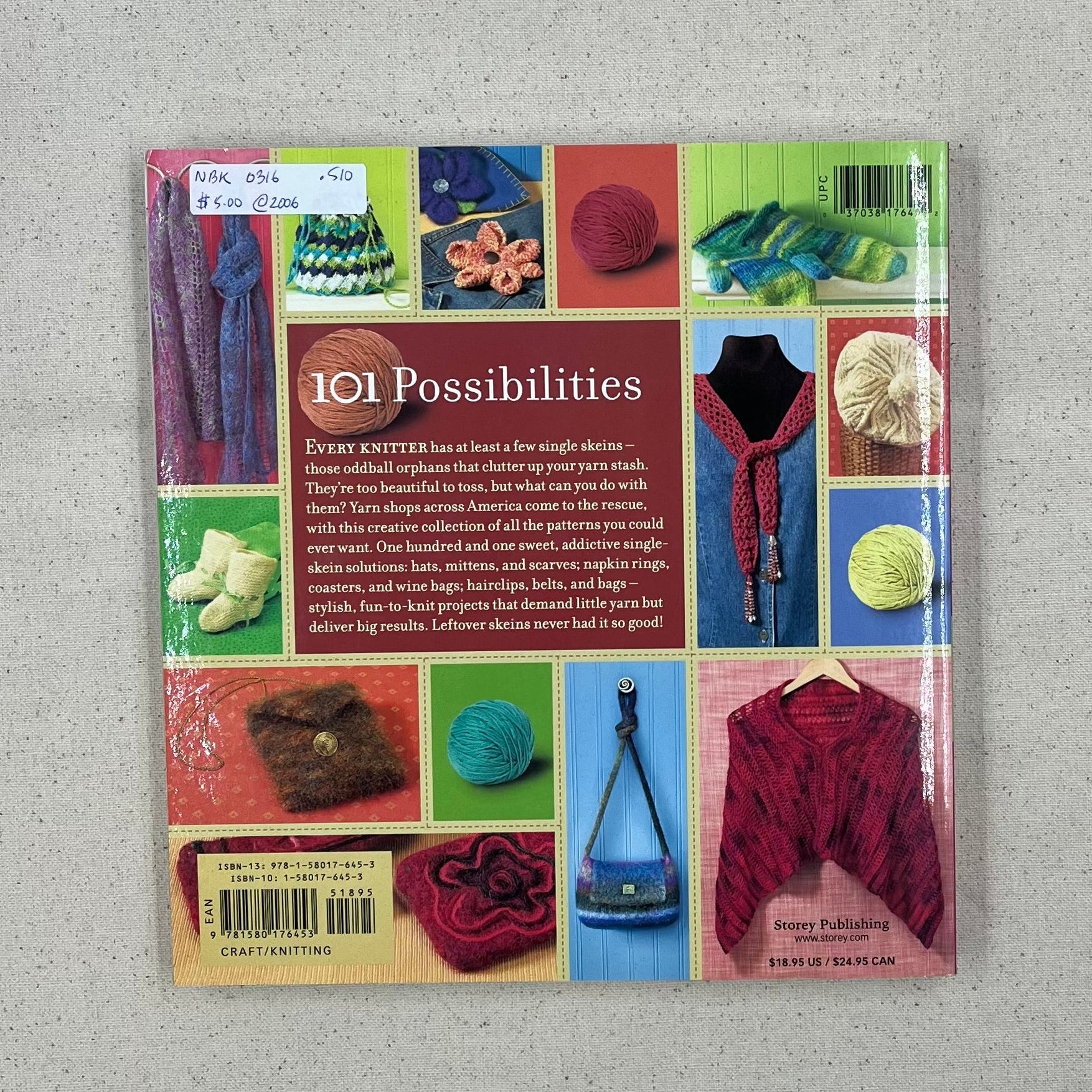 Knitting Book - One-Skein Wonders (NBK0316)