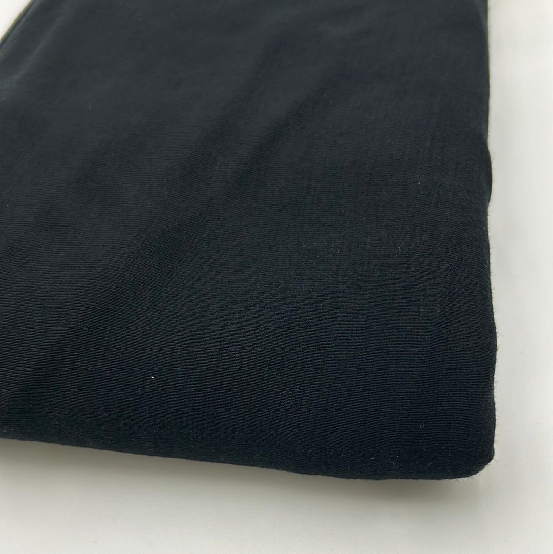 Merino Wool Blend Jersey - Black (KJE0970:971)
