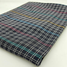 Load image into Gallery viewer, Cotton Shirting, Black &amp; Multi Check (WDW1727:1728)
