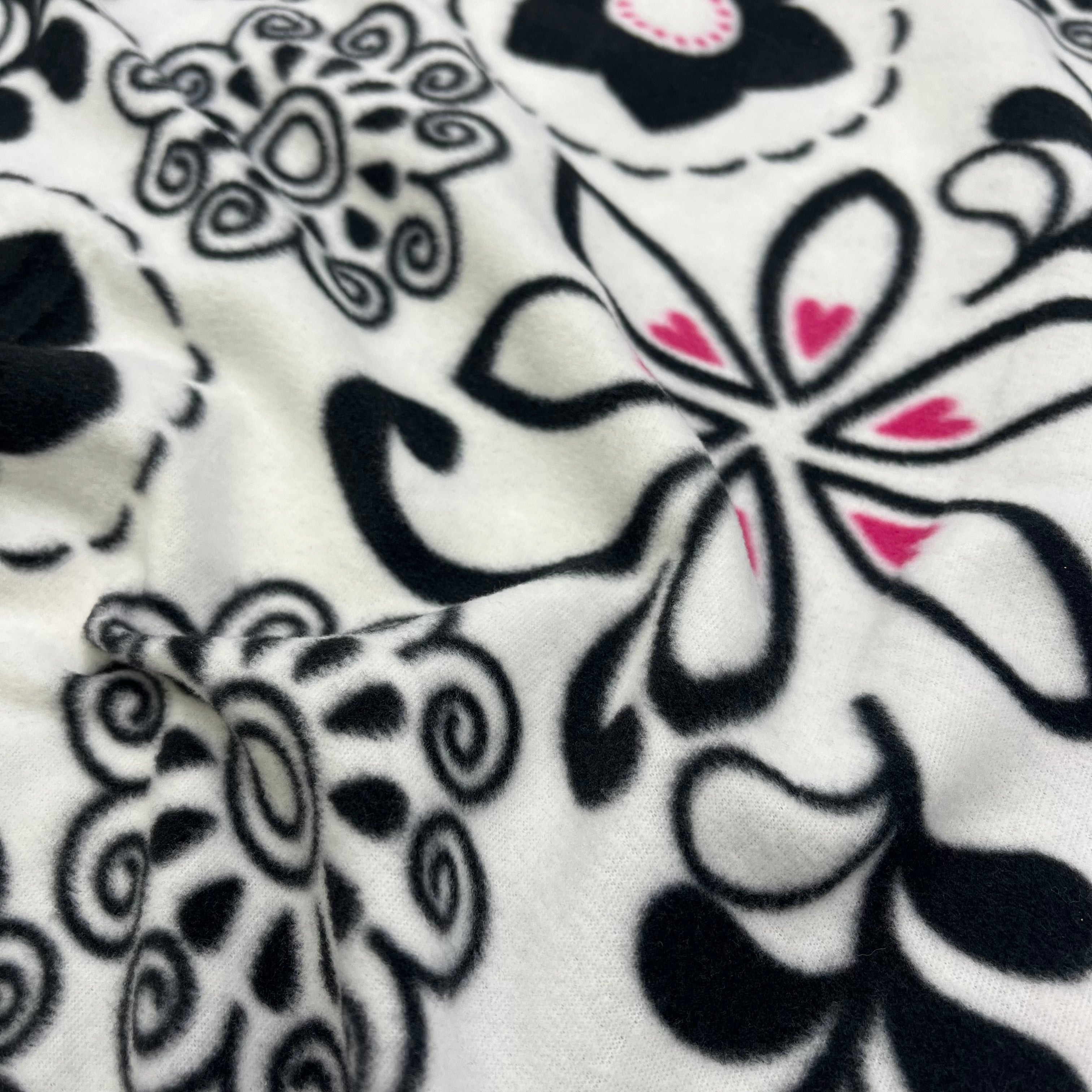 Fleece - Peach Blossoms (KFC0368)