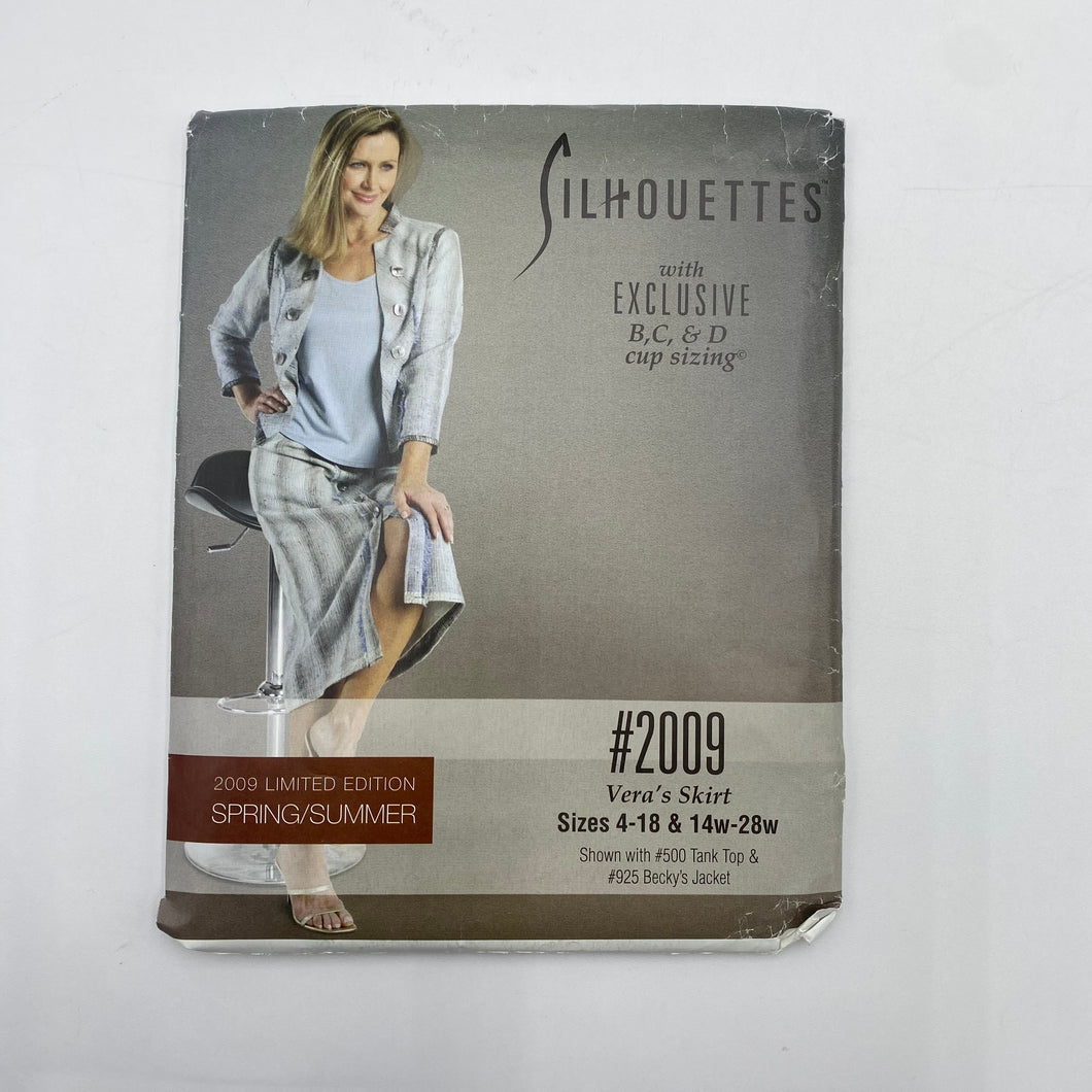 Silhouette Pattern - #2009 Vera's Skirt (NPA0056)