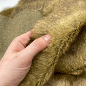 Soft Low Pile Faux Fur,  Brown (SFF0057)