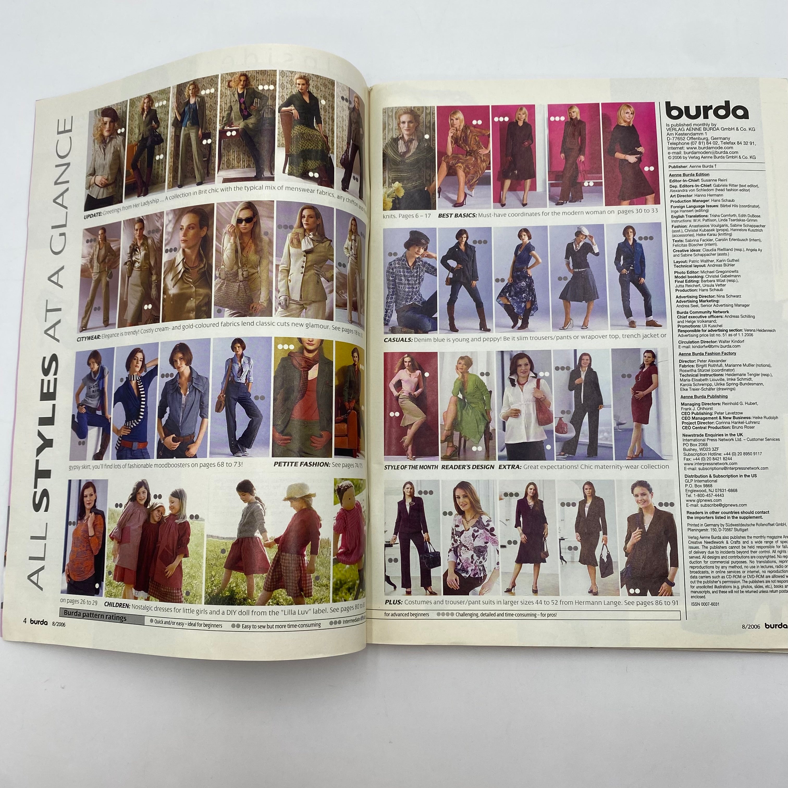 Burda Magazine - August 2006 (NBK0237)