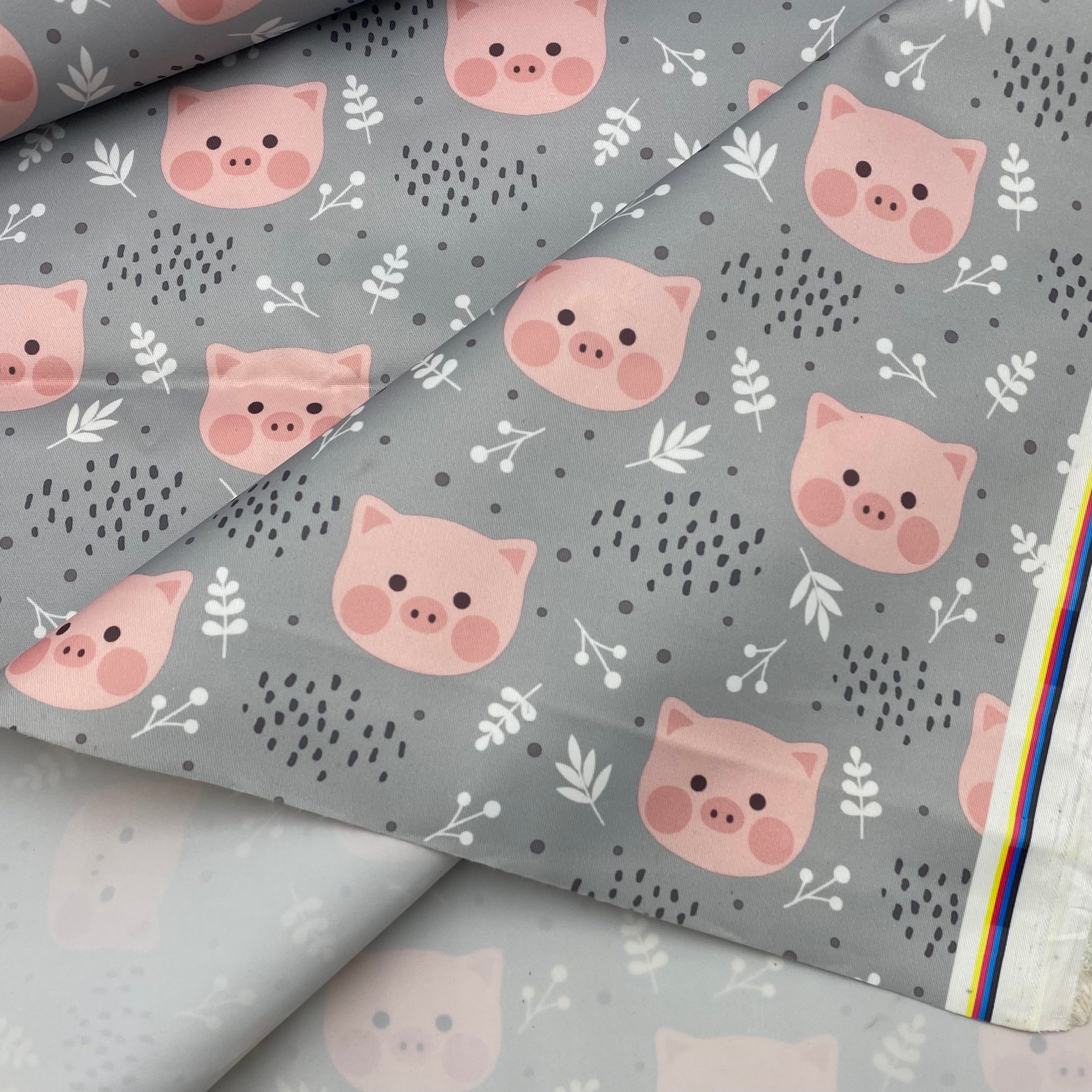 Waterproof Technical - Pigs and Grey (SOW0228)