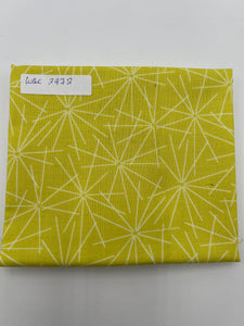 Cotton Fat Quarters, Yellows (WQC2463:2472)