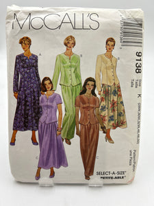 MCCALL'S 20+ Pattern, Women's Outfit (PMC9138)