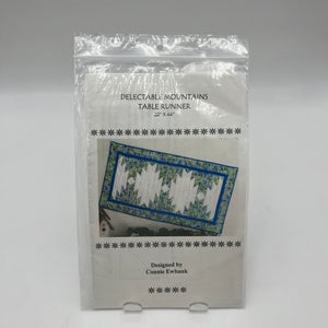Quilt Pattern, Delectable Mountains Table Runner (PXX0719)