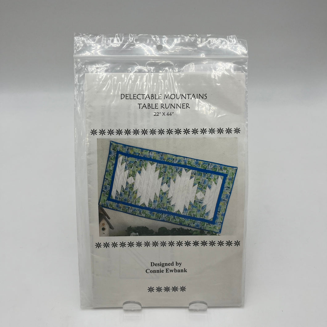 Quilt Pattern, Delectable Mountains Table Runner (PXX0719)