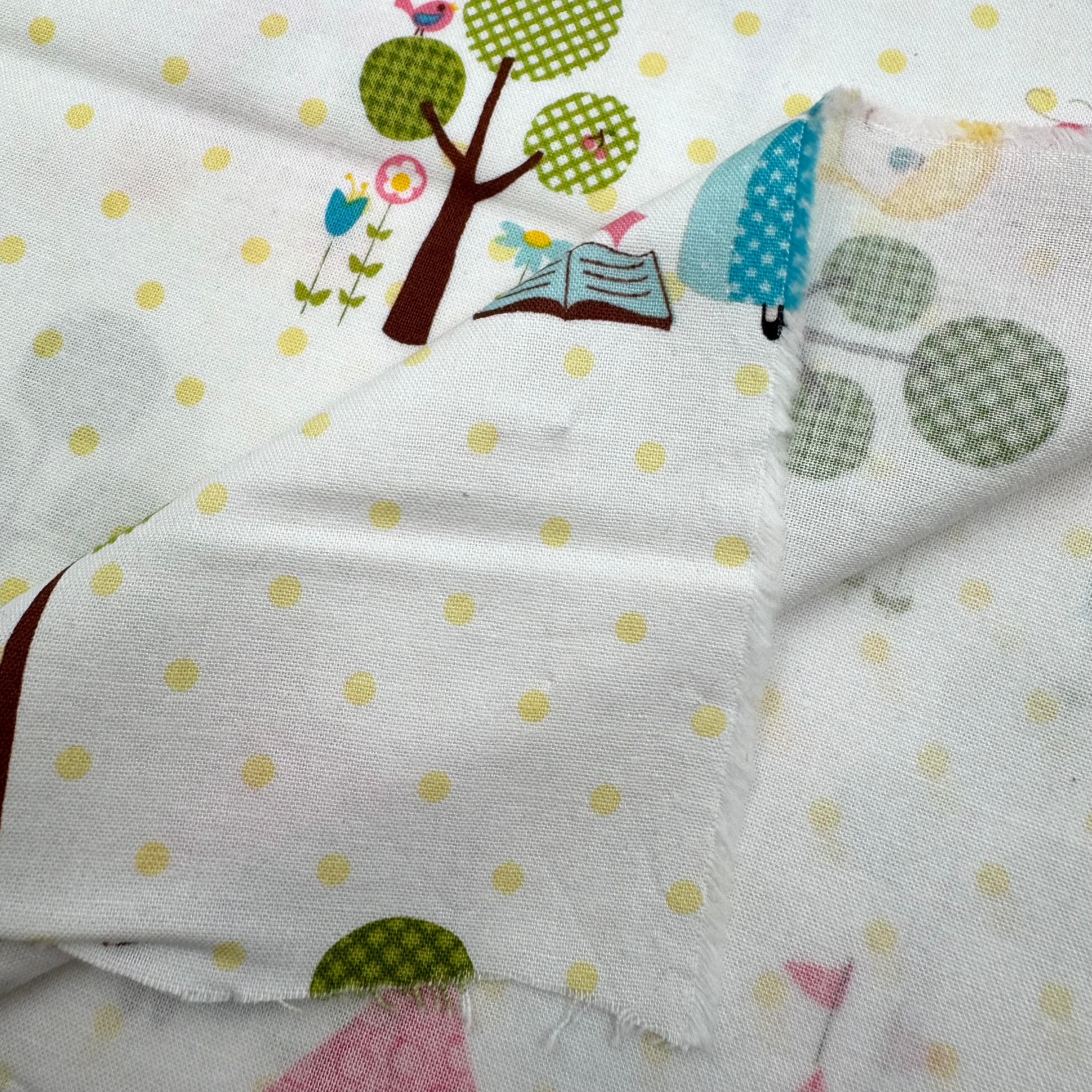 Quilting Cotton - Happy Ever After by Riley Blake - White (WQC3223)