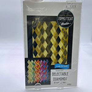 Sophisticate Fibre Art Studio "Delectable Diamonds" Quilt Pattern (PXX0487)