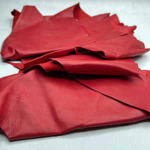 Leather Pieces (soft), Red (SLS0308:323)