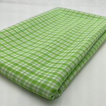 Load image into Gallery viewer, Blouse Weight, Apple Green &amp; White Check (WDW1828)
