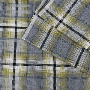 Upholstery, Avocado & Grey Plaid (HDH0688)