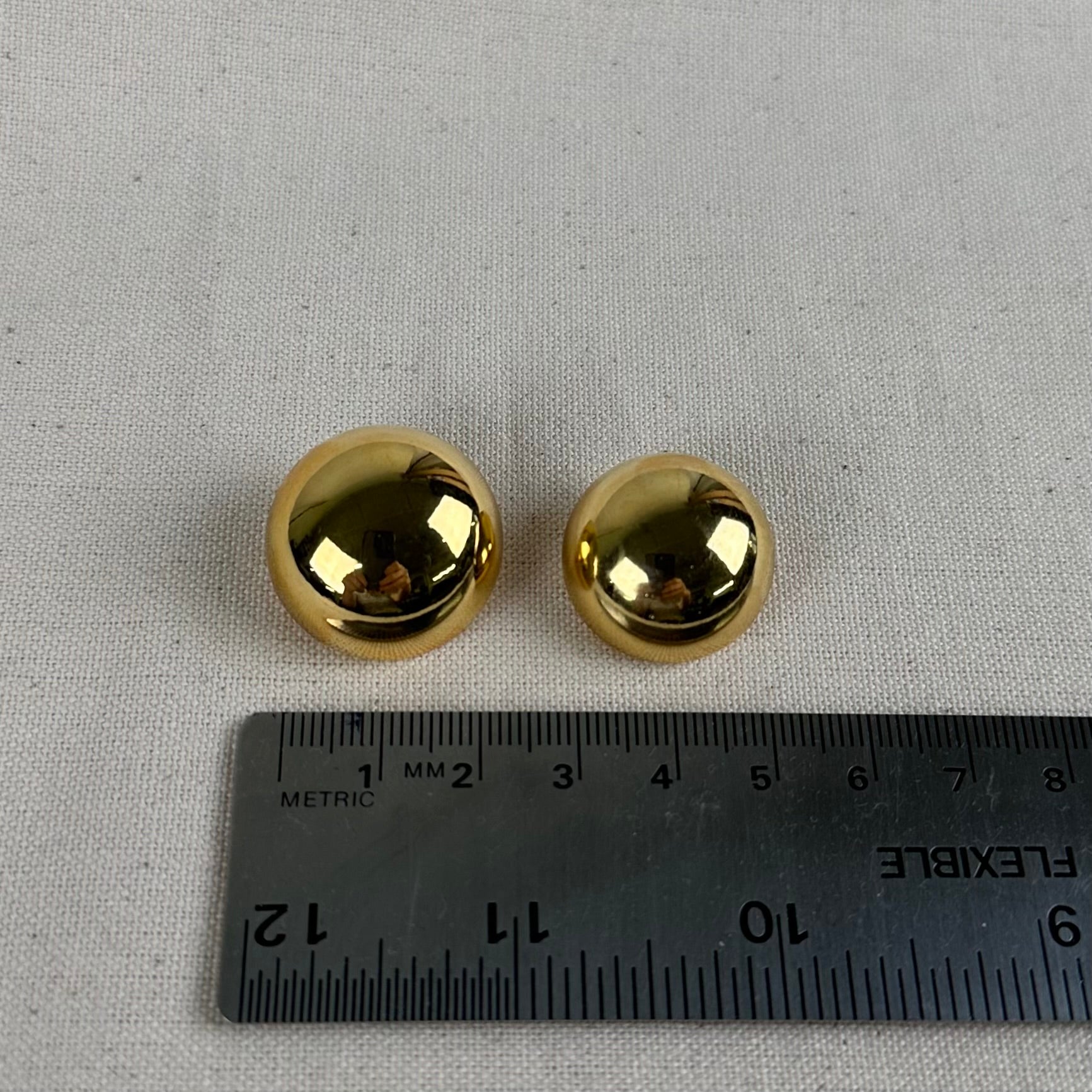 Buttons - Gold Plastic (NBU0023:25)
