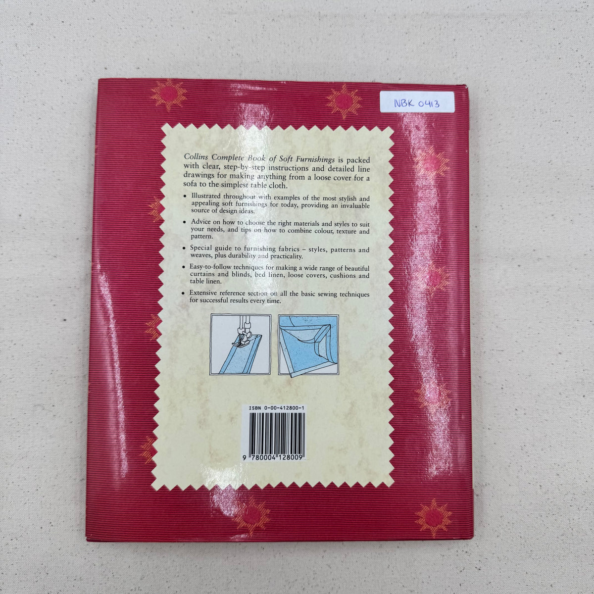 Interior Design Book - Soft Furnishings (NBK0413)