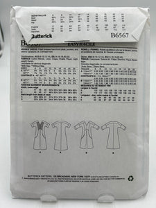 BUTTERICK Pattern, Misses' Dress (PBT6567)