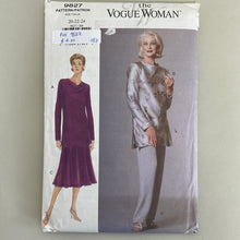 Load image into Gallery viewer, VOGUE Pattern, Misses&#39; Dress (PVO9827)
