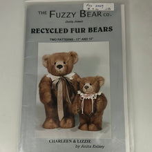 Load image into Gallery viewer, The Fuzzy Bear Co Pattern, Recycled Fur Bears (PXX0429)
