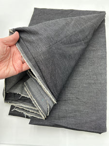 Lightweight Cotton Denim, Dark Charcoal (WDW0006)(WDW)