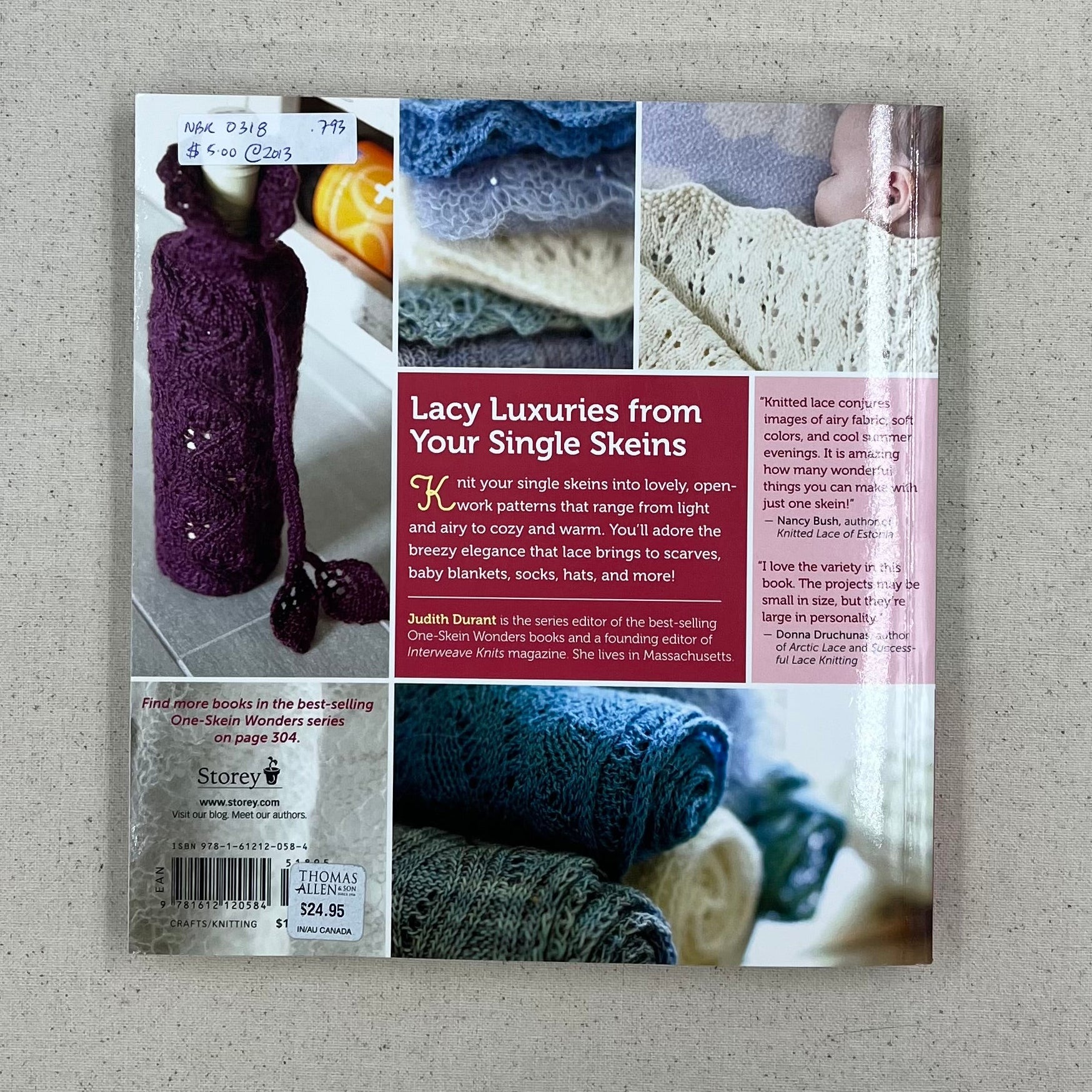 Knitting Book - L ace One-Skein Wonders (NBK0318)