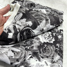 Load image into Gallery viewer, Supplex Jersey, Grey &amp; White Floral (KAC0488:489)
