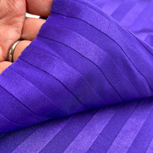 Load image into Gallery viewer, Shiny Swim Lycra, Purple Stripe (KAC0436)

