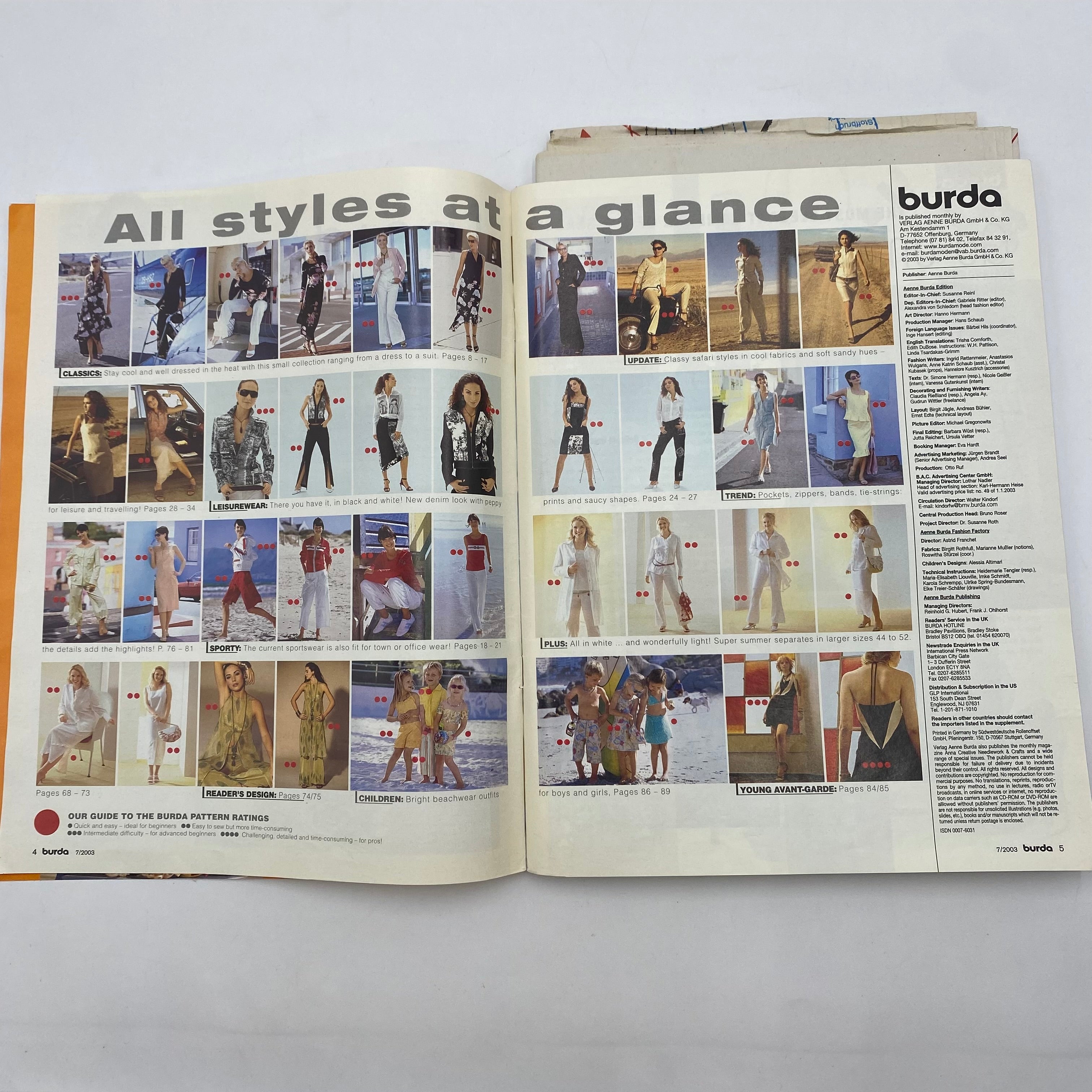 Burda Magazine - July 2003 (NBK0227)