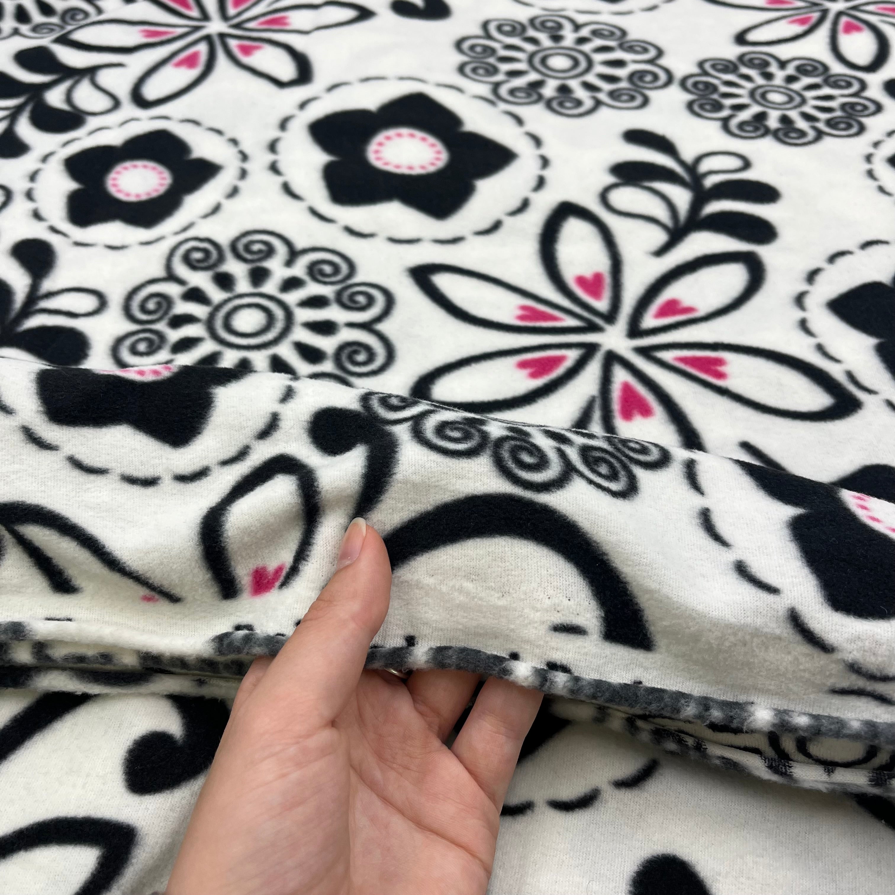 Fleece - Peach Blossoms (KFC0368)