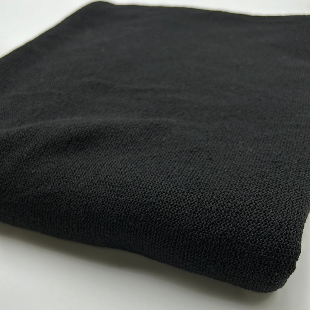 Sweater Knit, Black (KSW0434)