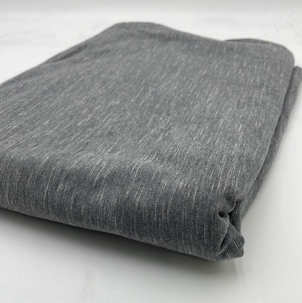 Cotton Jersey, Grey Melange (KJE0874:875)