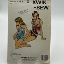 Load image into Gallery viewer, KWIK SEW Pattern, Girls&#39;s Camisole &amp; Pantie (PKS1273)
