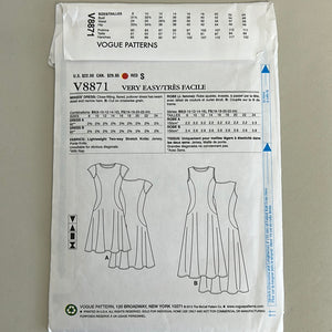VOGUE Pattern, Misses' Dress (PVO8871)