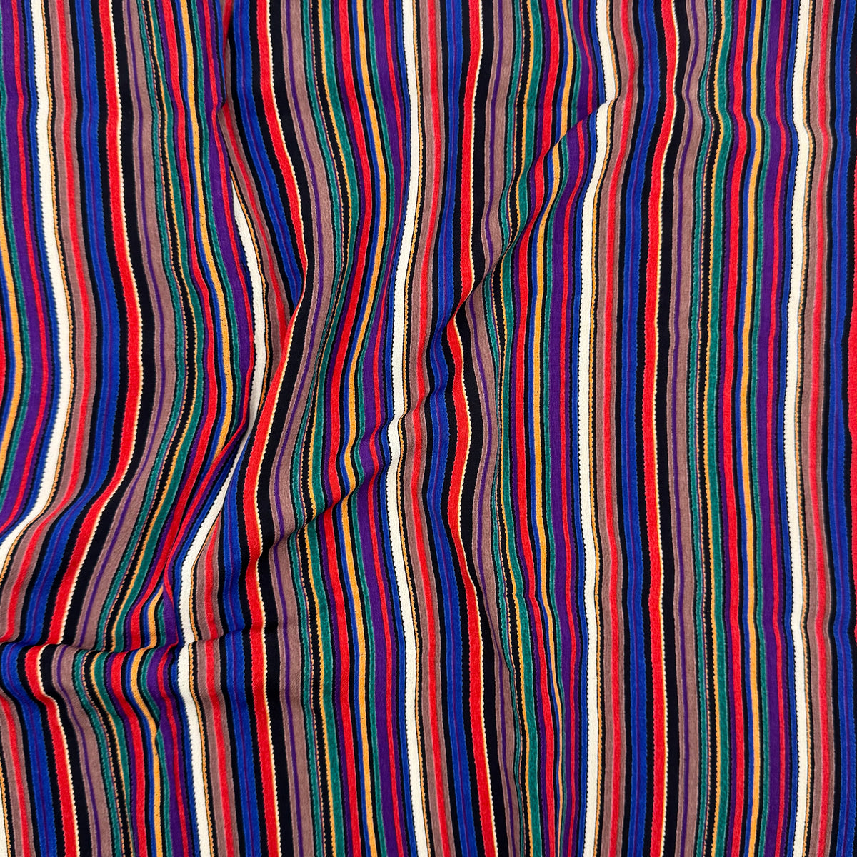 Rayon Dress Weight - 70s Stripe (WDW3684)