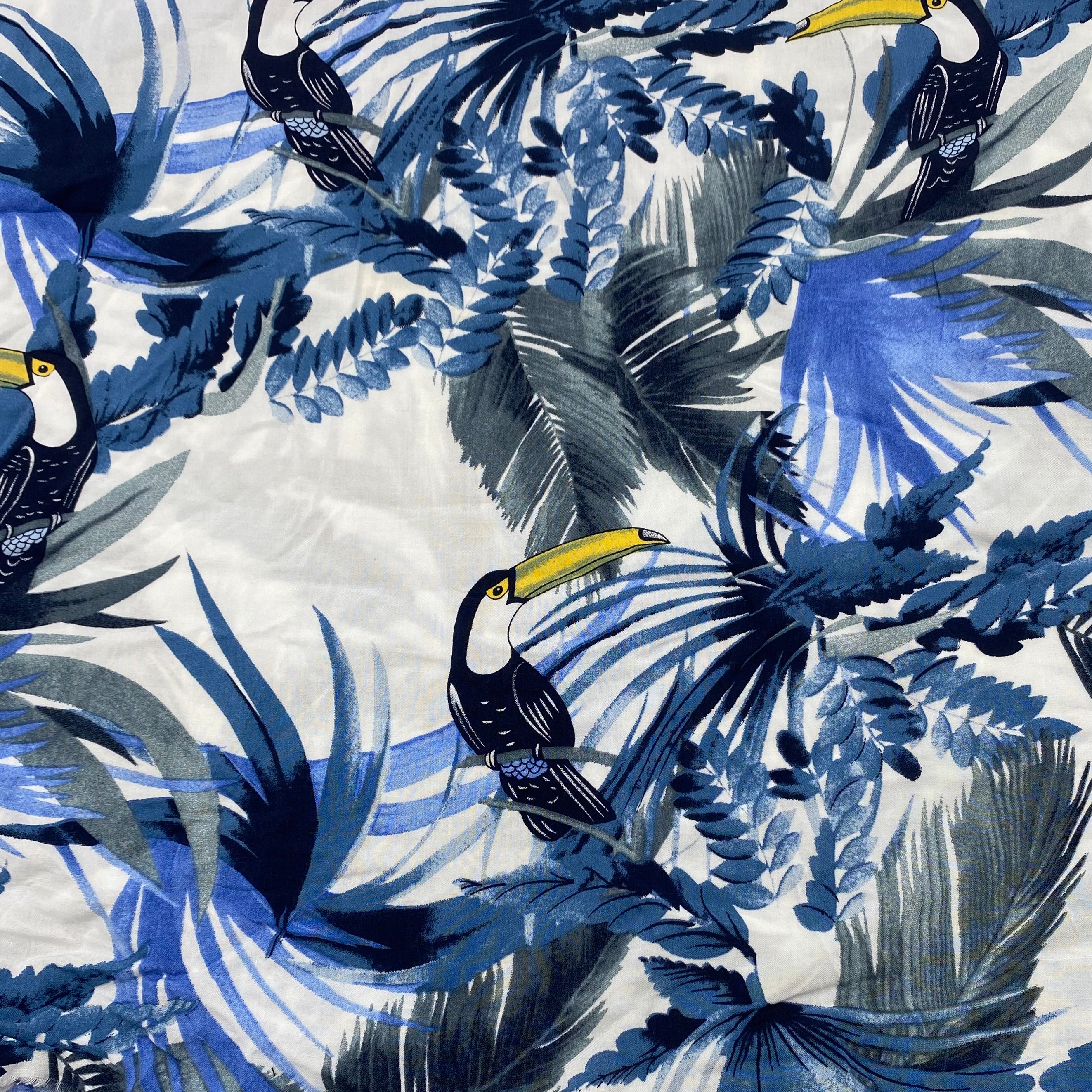 Rayon Dress Weight - Blue Toucan (WDW3359)